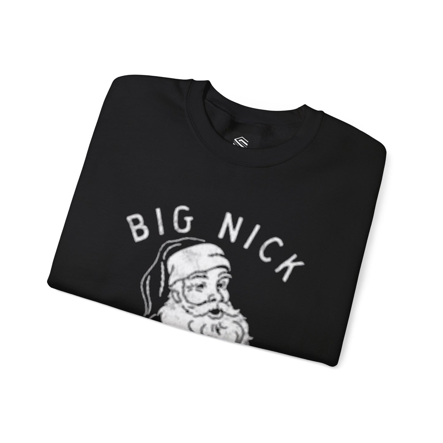 Big nick energy Unisex Crewneck Sweatshirt - 'Most Likely to Call Santa Bruh' Christmas Design