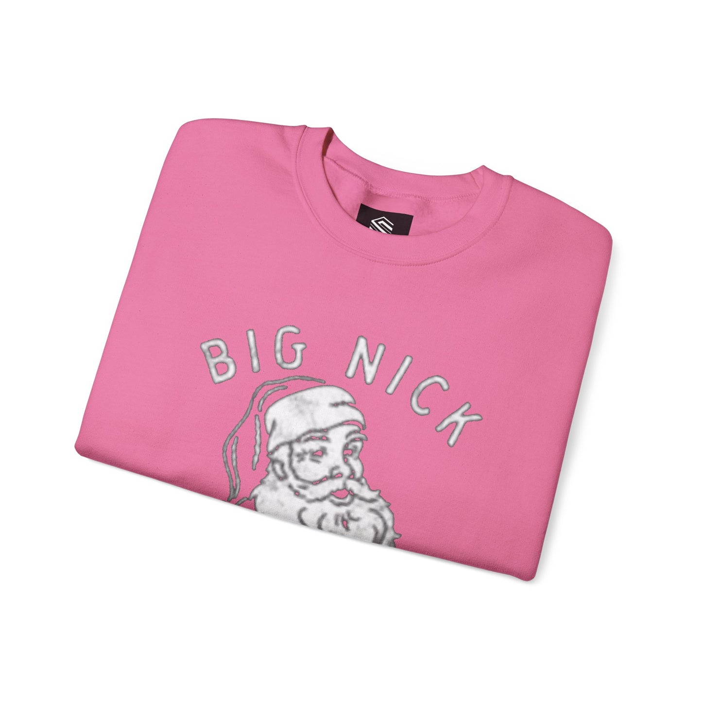 Big nick energy Unisex Crewneck Sweatshirt - 'Most Likely to Call Santa Bruh' Christmas Design