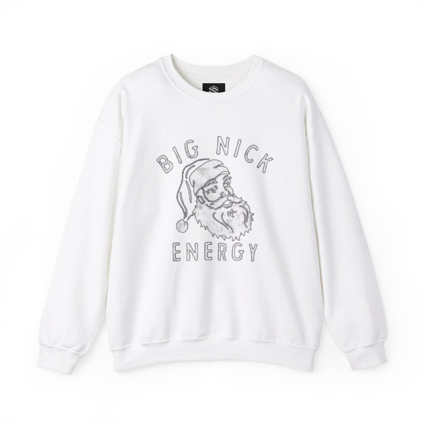 Big nick energy Unisex Crewneck Sweatshirt - 'Most Likely to Call Santa Bruh' Christmas Design