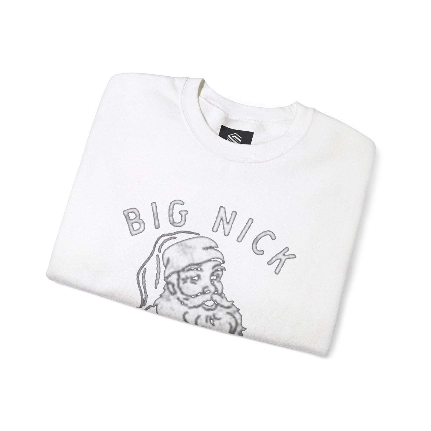 Big nick energy Unisex Crewneck Sweatshirt - 'Most Likely to Call Santa Bruh' Christmas Design