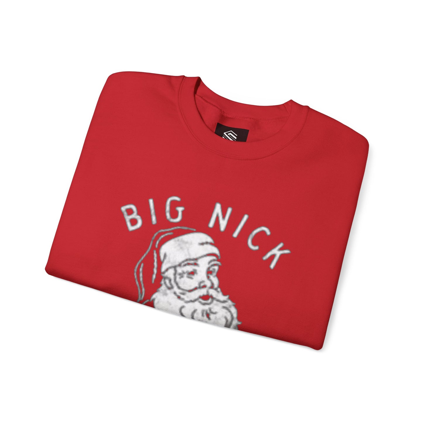 Big nick energy Unisex Crewneck Sweatshirt - 'Most Likely to Call Santa Bruh' Christmas Design