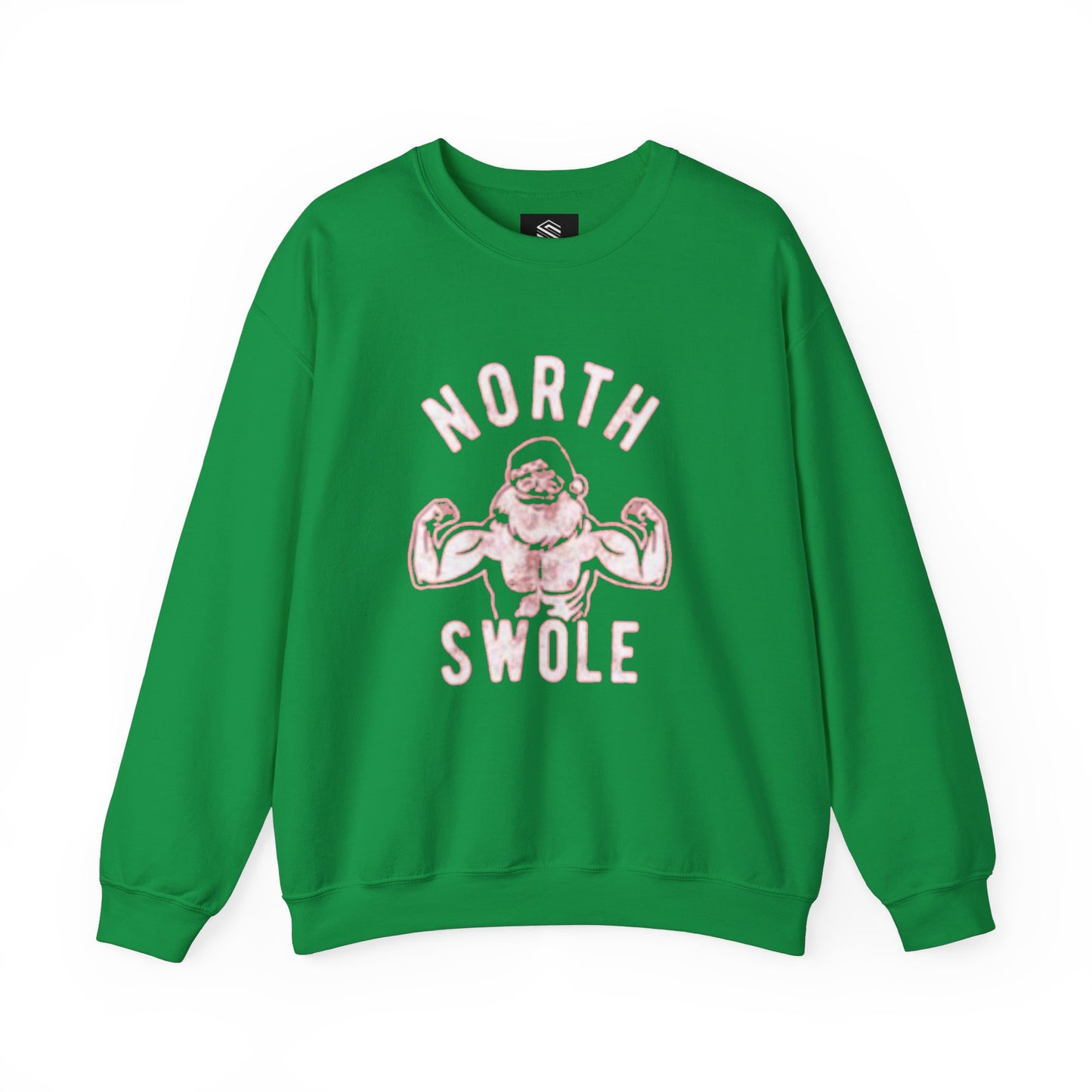 North swole Unisex Crewneck Sweatshirt - 'Most Likely to Call Santa Bruh' Christmas Design