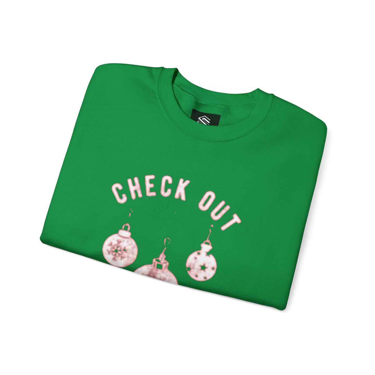 Check out my balls Unisex Crewneck Sweatshirt - 'Most Likely to Call Santa Bruh' Christmas Design