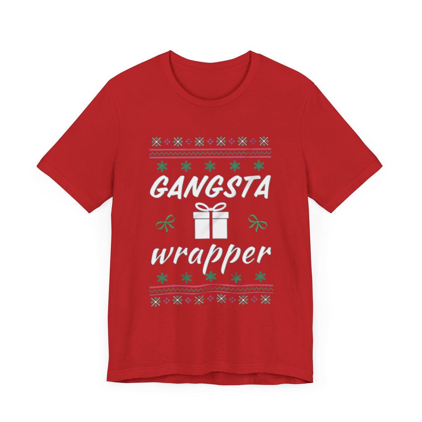 Gangsta Wrapper Unisex Jersey Short Sleeve Tee