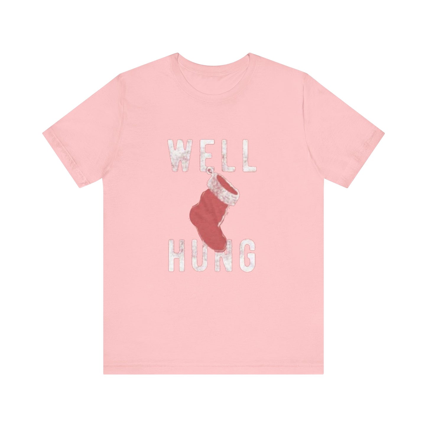 Well hung Unisex Jersey Short Sleeve Tee