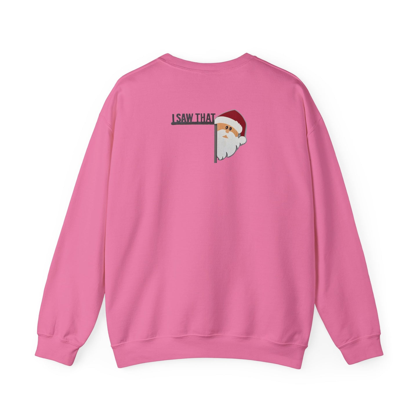 Out here lookin like a snack Unisex Crewneck Sweatshirt - 'Most Likely to Call Santa Bruh' Christmas Design