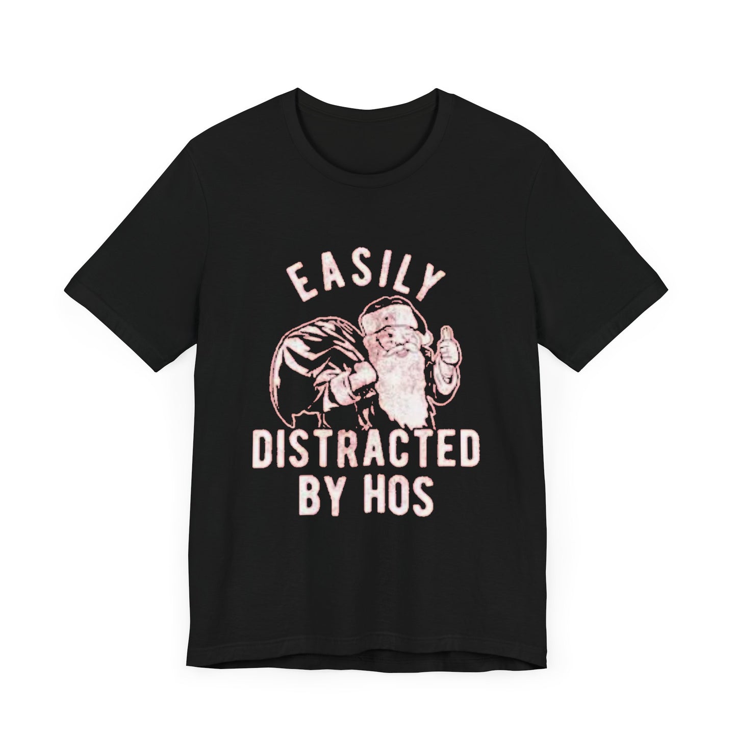 Easily distracted by hos Unisex Jersey Short Sleeve Tee