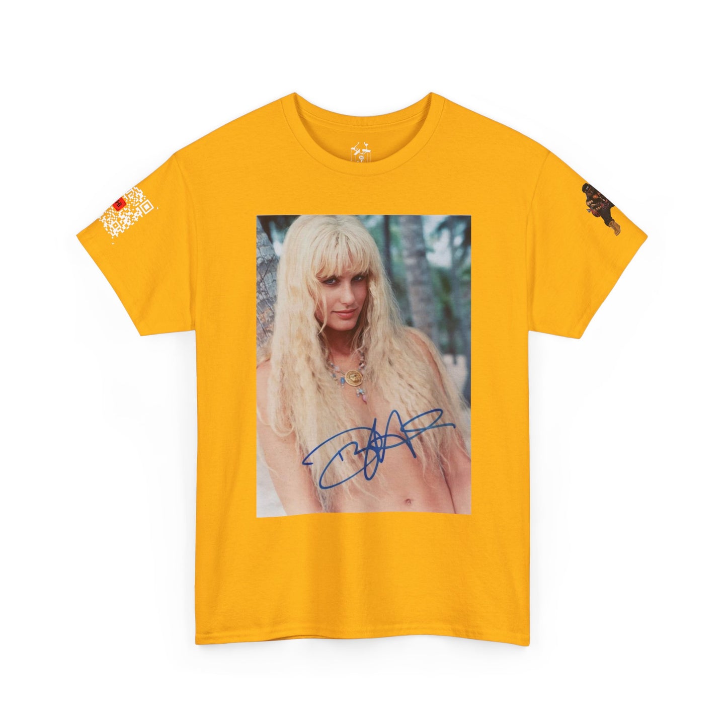 Jennifer Connolly Mirror 90s Retro Black & White Tee