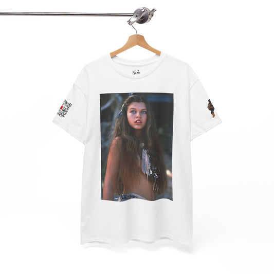 Blue Lagoon Tribute T-Shirt — "Return to the Blue Lagoon" Milla Jovovich Tee