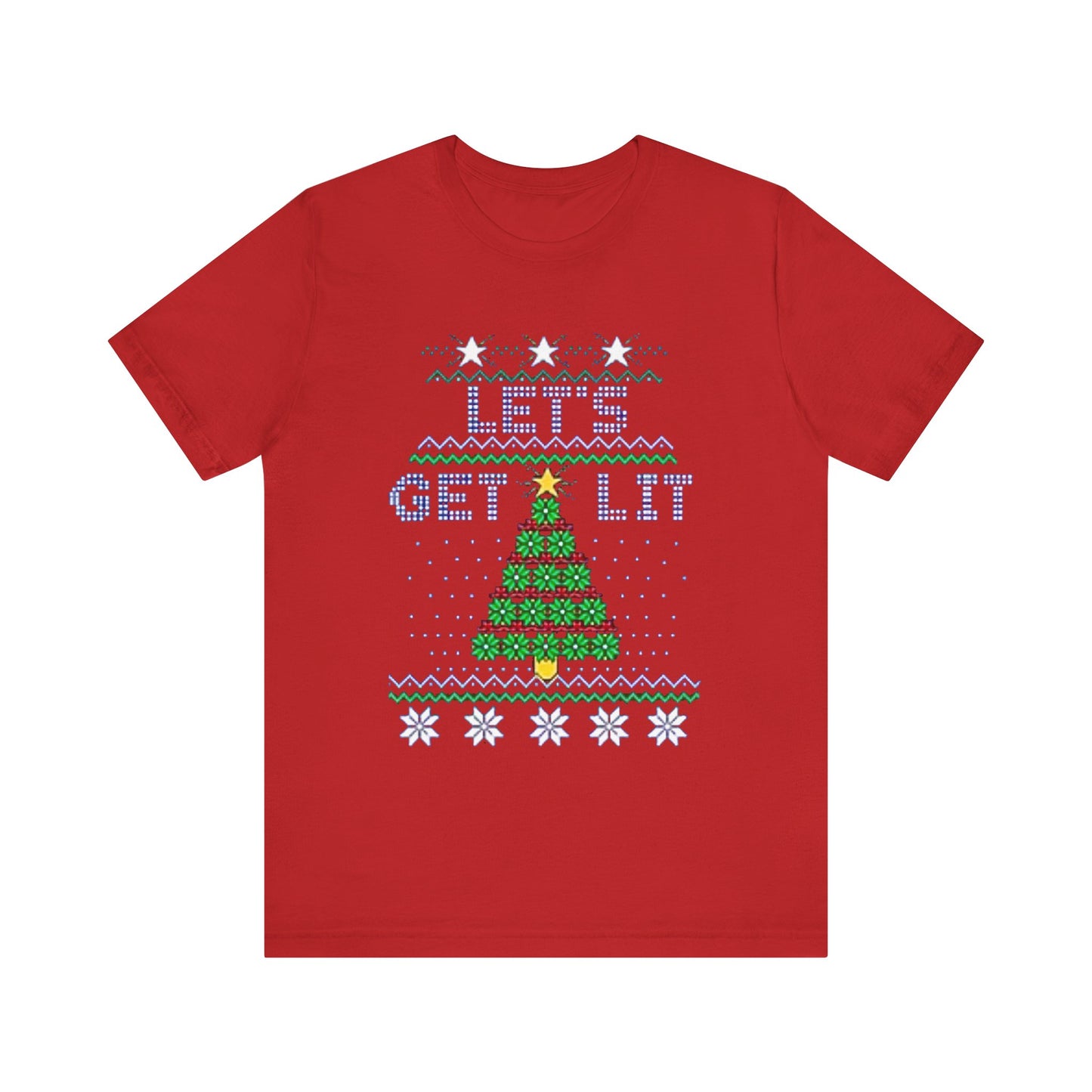 Lets get lit Unisex Jersey Short Sleeve Tee