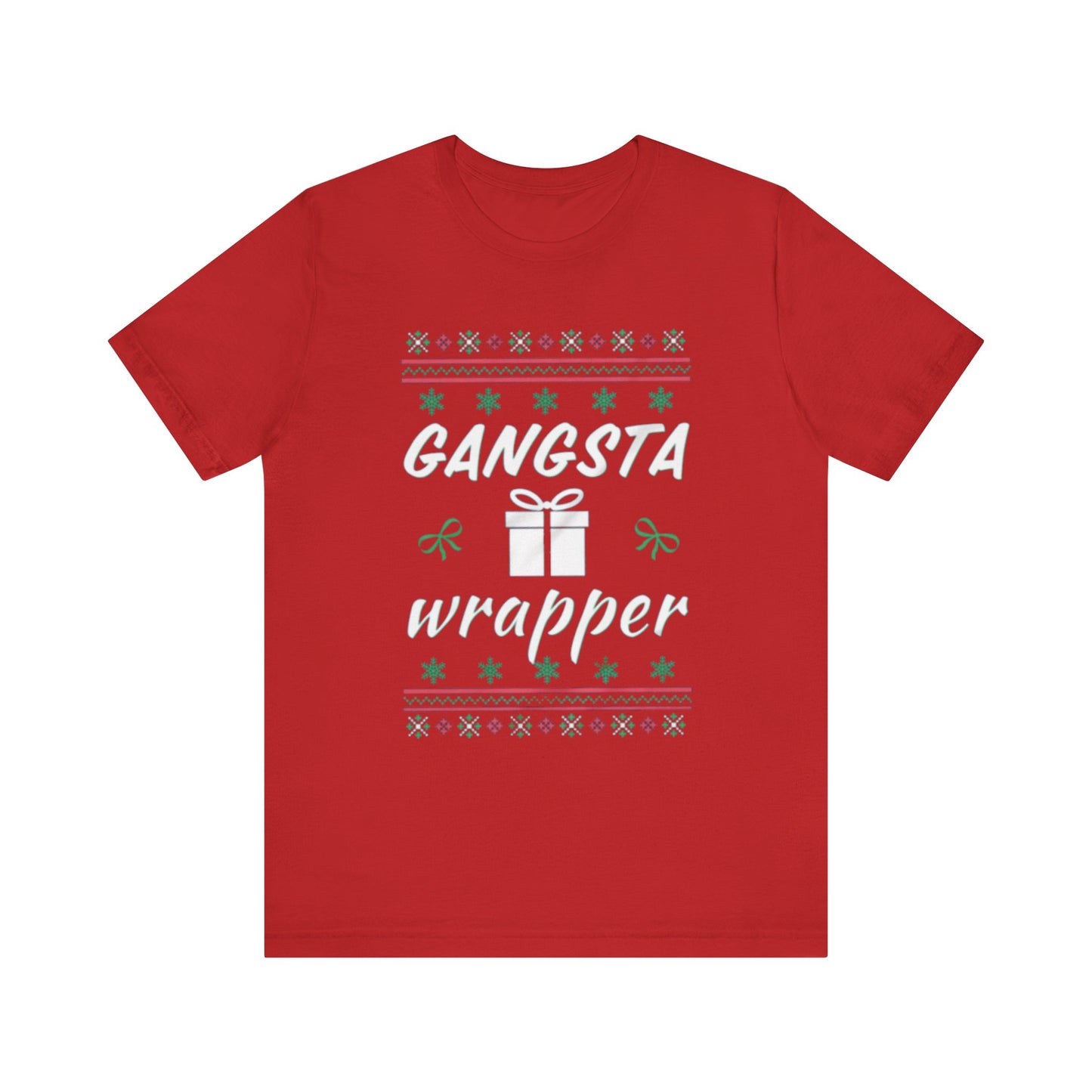 Gangsta Wrapper Unisex Jersey Short Sleeve Tee