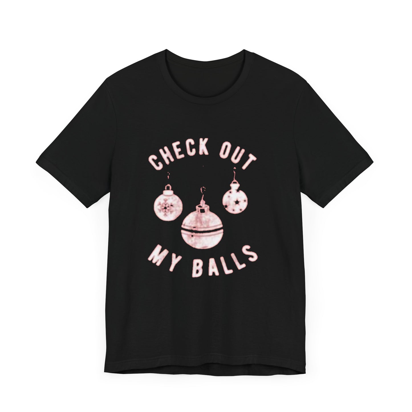 Check out my balls Unisex Jersey Short Sleeve Tee