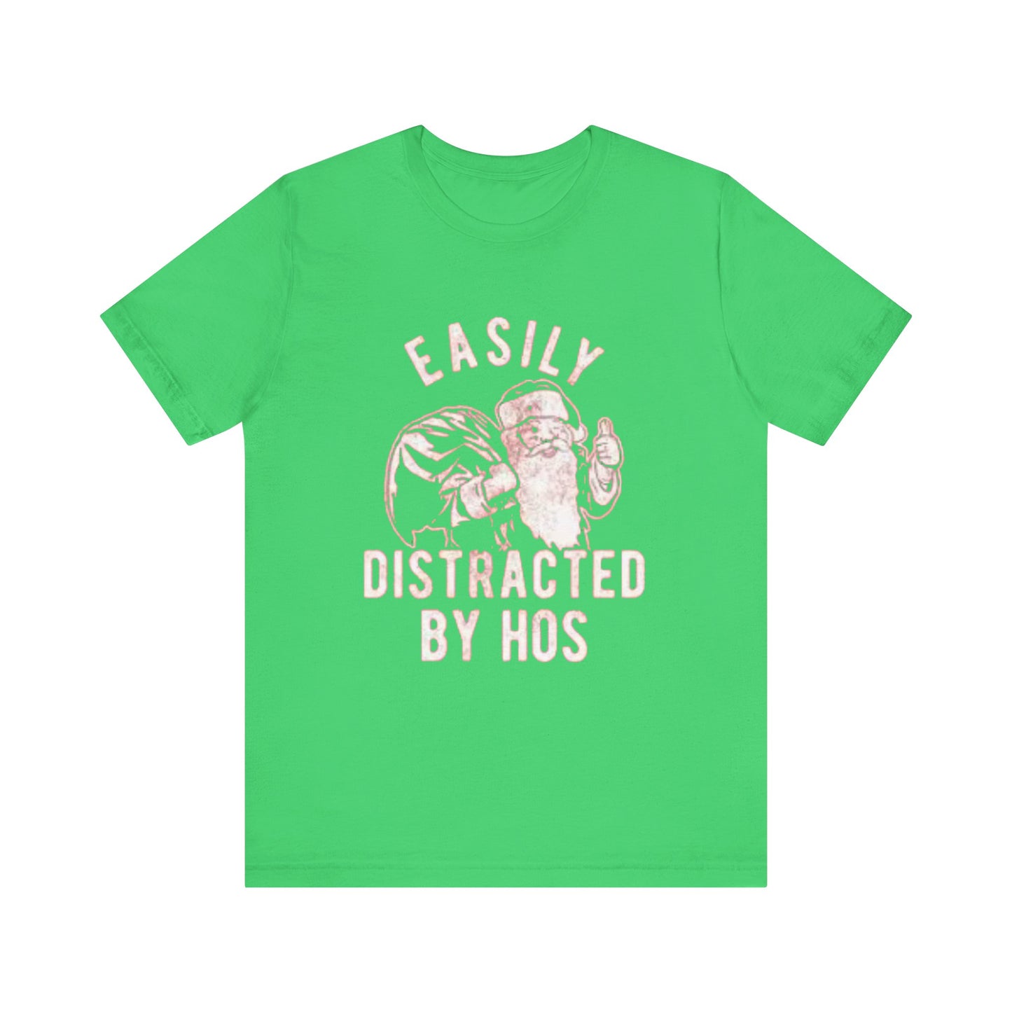 Easily distracted by hos Unisex Jersey Short Sleeve Tee