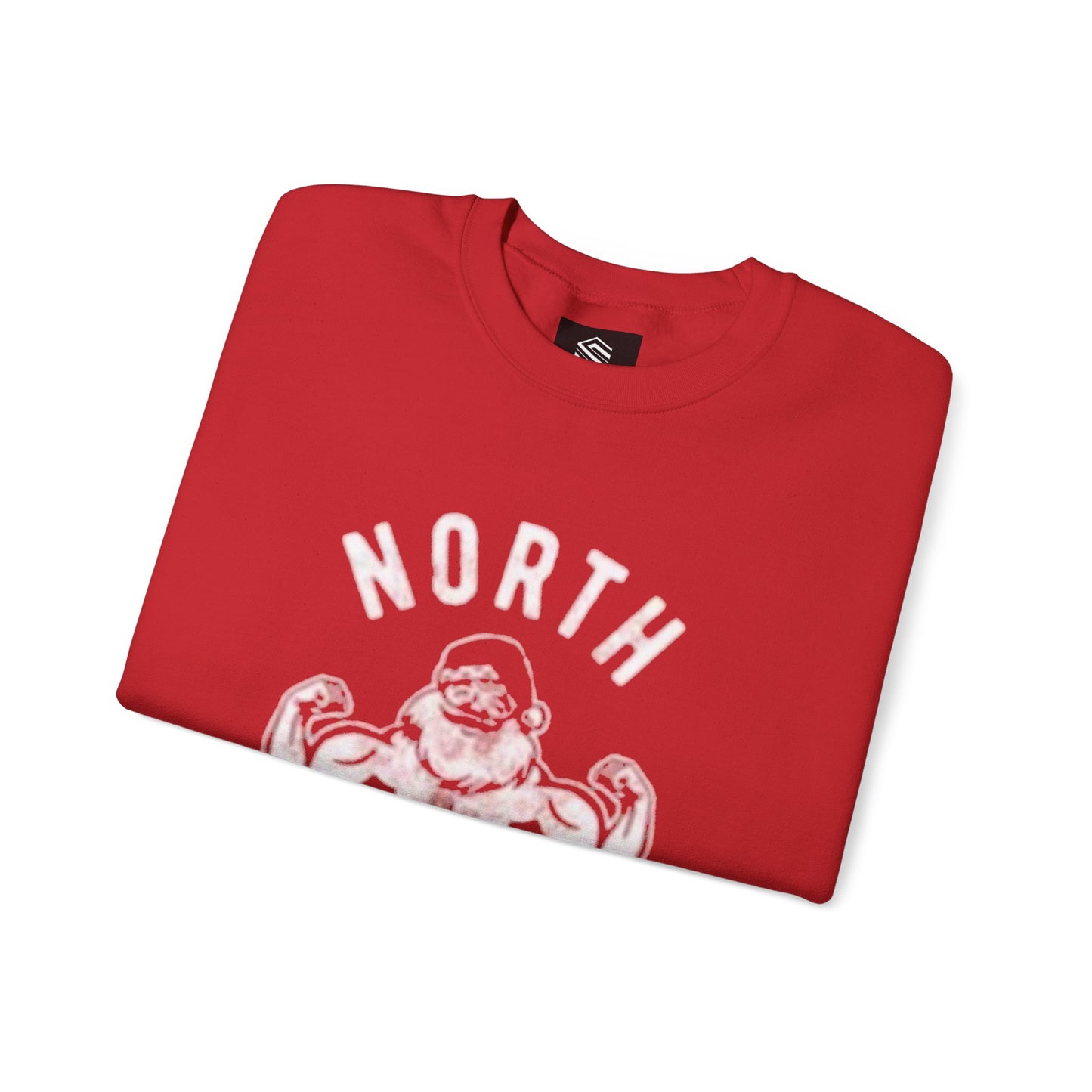 North swole Unisex Crewneck Sweatshirt - 'Most Likely to Call Santa Bruh' Christmas Design