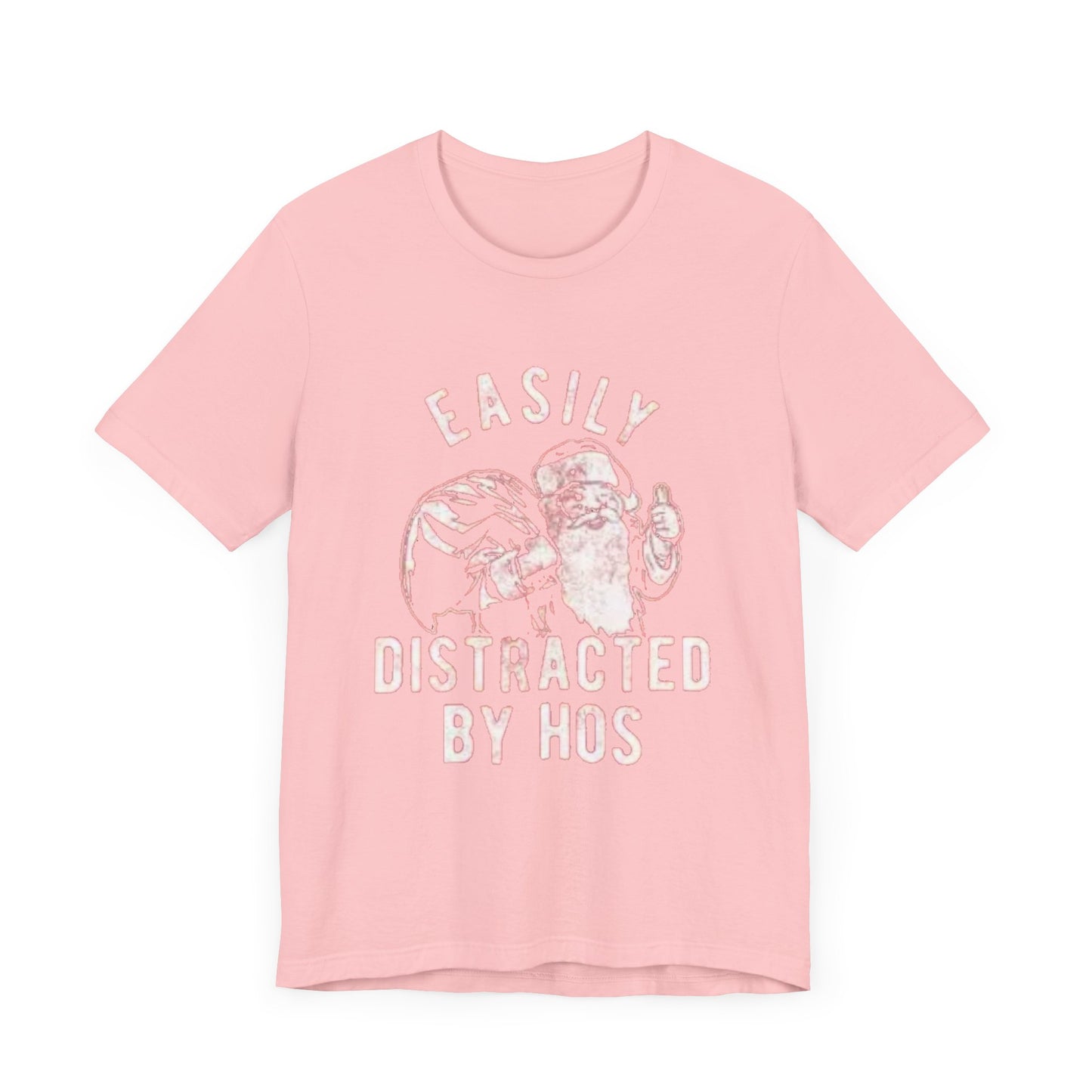 Easily distracted by hos Unisex Jersey Short Sleeve Tee