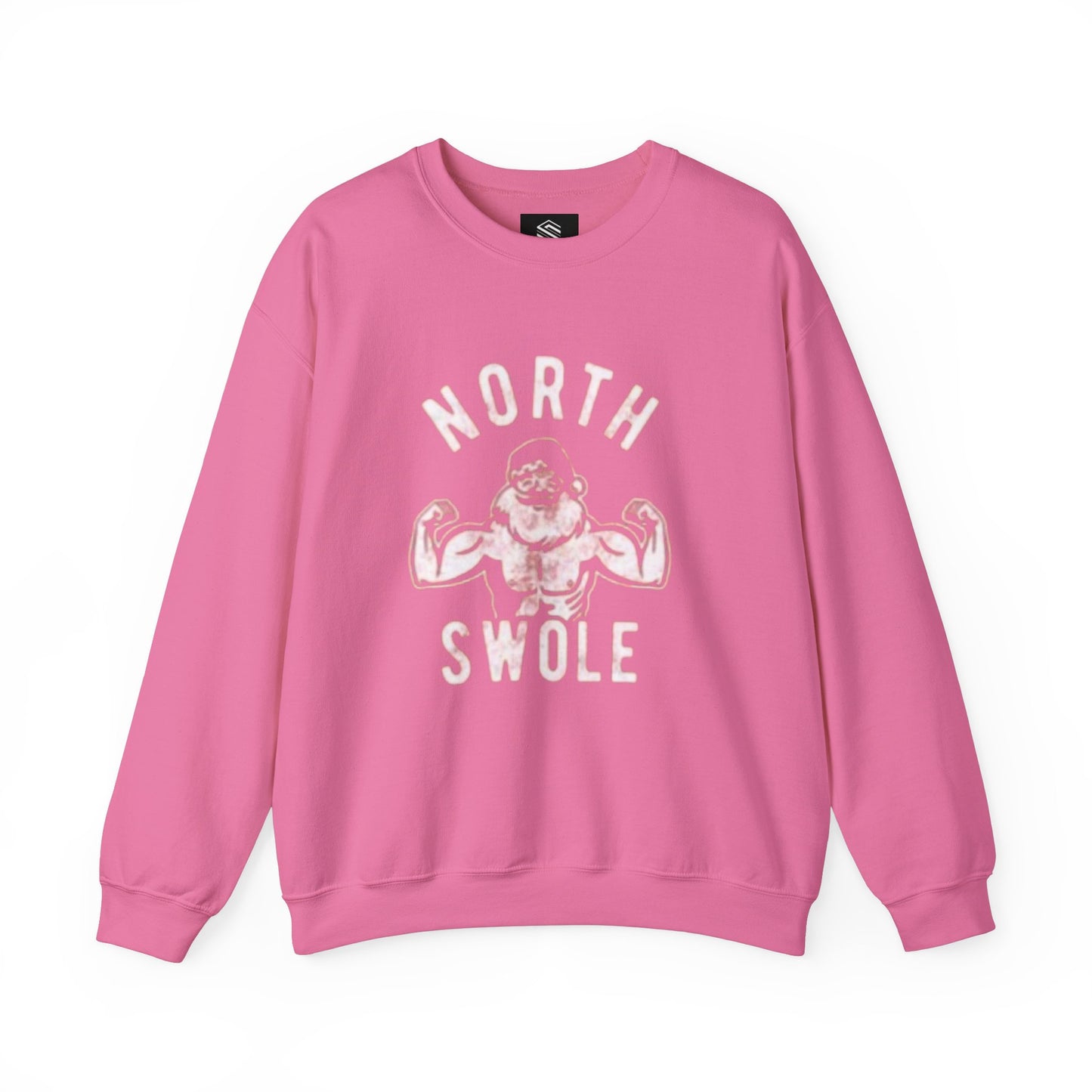 North swole Unisex Crewneck Sweatshirt - 'Most Likely to Call Santa Bruh' Christmas Design