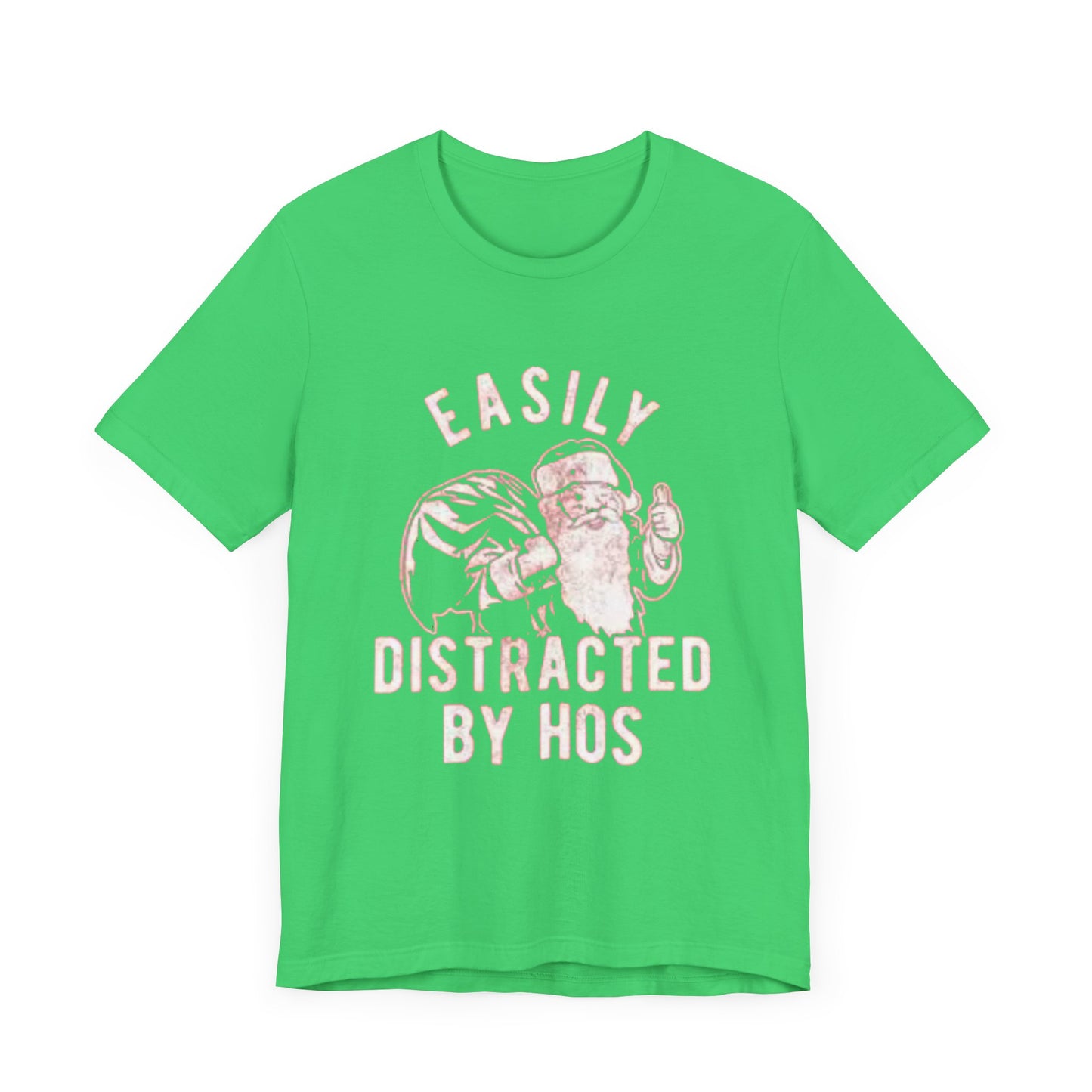 Easily distracted by hos Unisex Jersey Short Sleeve Tee