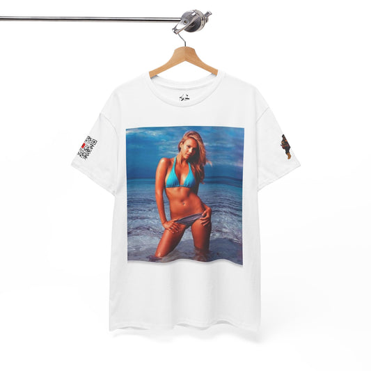 90s Retro 'Into the Blue' Poster Tee — Jessica Albe Inspired T-Shirt